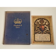 Elizabeth R 1953 The Coronation Of HM Queen Elizabeth II Souvenir Programme Book