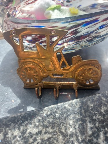Vintage brass 4inch car - vintage,