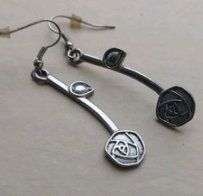 Silver Metal Rose Charles