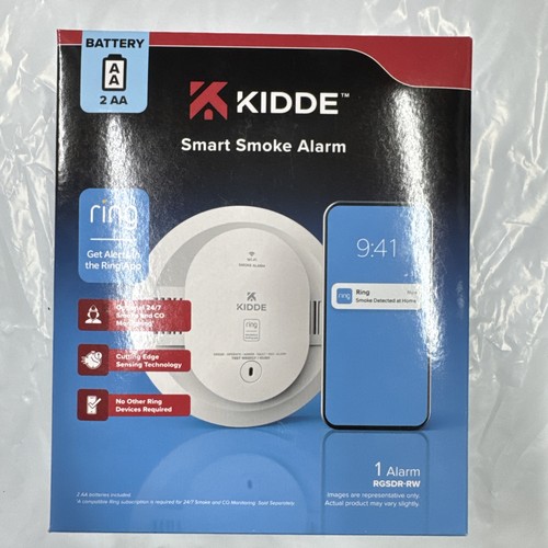 Kidde battery powered ring - kidde, battery-powered