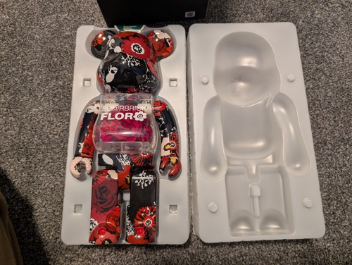 Flora bearbrick 400 medicom - 400%,