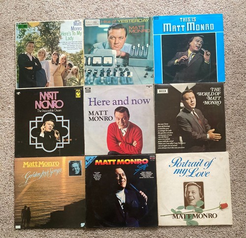 Job lot matt monro - vinyl, lps