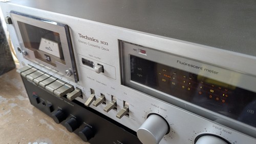 Technics m33 cassette tape - rs-m33,