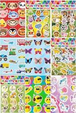 Kids Stickers Sticker Sheets Party Bag Fillers 1 - 120 Sheets- Many Designs