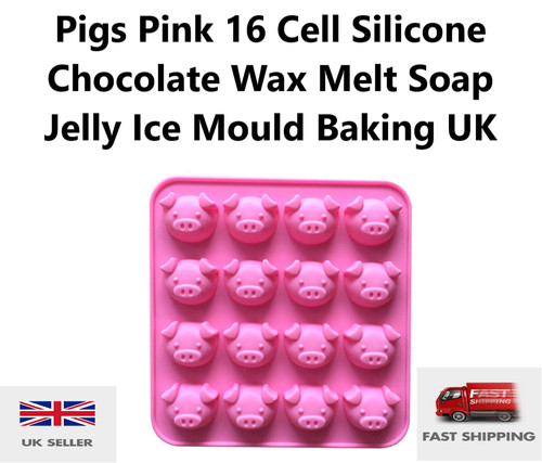 Pig face silicone chocolate - face,