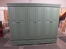 REGENCY PAINTED 6 DOOR WARDROBE WITH DRAWERS- BESPOKE SIZES & COLOURS AVAILABLE