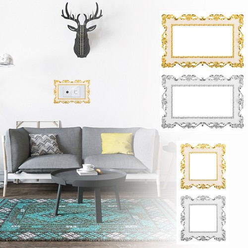 Gold silver light switch cover - light,