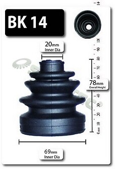 Shaftec front outer boot - shaftec,