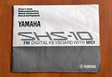 YAMAHA SHS-10 Owner`s Guide MANUAL BOOK 