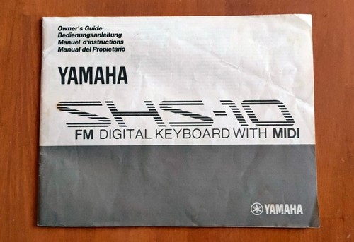 Yamaha shs owner guide - yamaha, owner`s