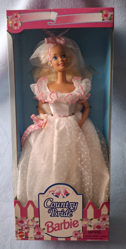 Country bride barbie 1994 - country,