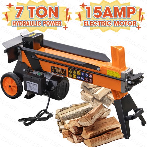 Ton electric log splitter - 7,