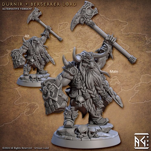 Dwarf berserker lord - berserker,