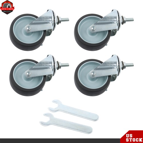 Inch caster wheels set 4 - caster, of