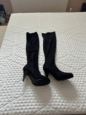 Women's Over Knee Faux Suede