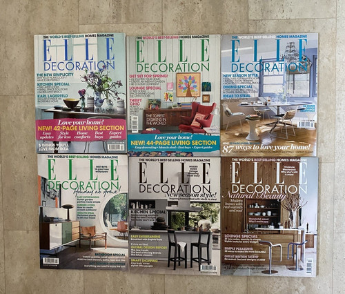 Elle decoration 2009 - x6,