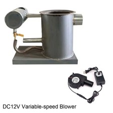 Waste Expired Oil Heating Furnace Burner Farm Oil Stove Cooking Burning Tool 12V