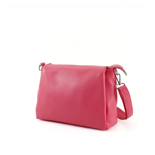 Real leather small - , crossbody