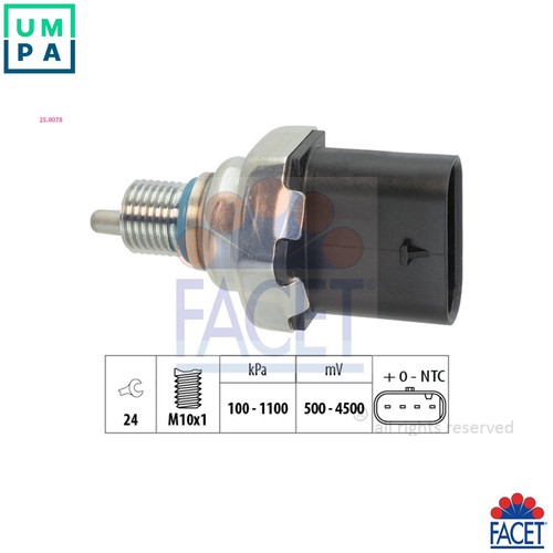 Sensor fuel pressure 0078 - sensor,