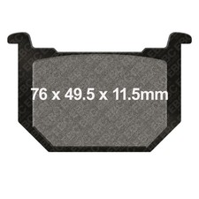 Pair ebc brake pads - pads, fa051