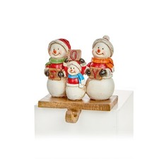 Snowman Family Stocking Holder