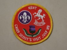 Chief Scout's Visit July '89