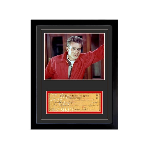 James dean reproduction signed - reproduction,