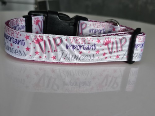 Adjustable handmade dog collar - handmade,