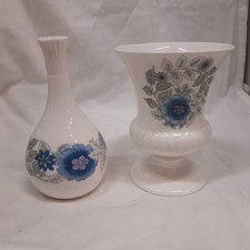Wedgwood Clementine Vases x2