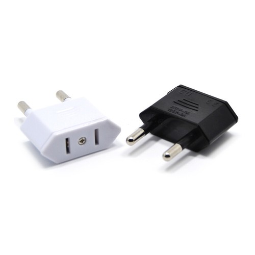 2pcs eu plug adapter - us,
