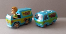 Vintage The Mystery Machine Scooby Doo Friction Action Toy Vans Hannah Barbera