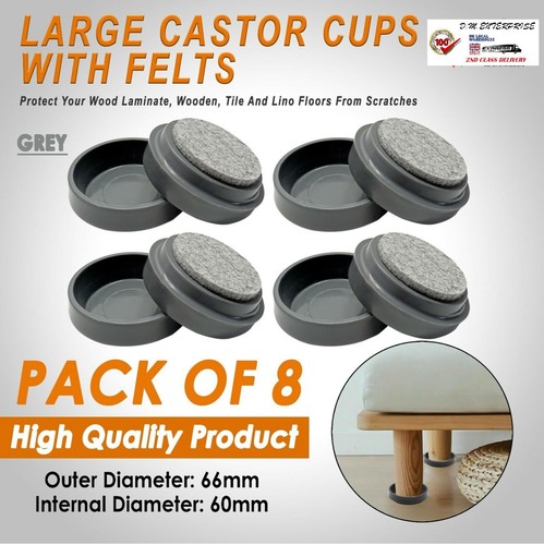Large grey felt padded - grey,