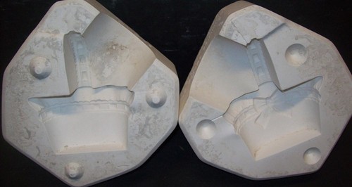 Ceramic mold molds ribbon - ceramic,