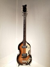HOFNER 1970s 500/1 Violin Bass, Excellent Condition, Hard Case Included