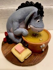 Disney Simply Pooh Eeyore Figurine I wish I could start the day in a bubbly way
