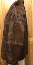 Real coney fur jacket