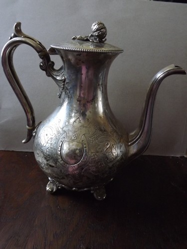 Antique silver plate epbm - silver,