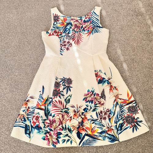 Oasis ivory floral - ivory, jacquard