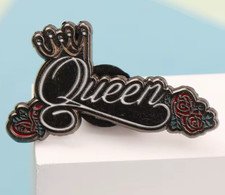Queen Freddie Mercury enamel