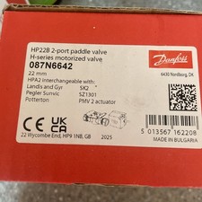 Danfoss Hp22b 22mm 2 Port