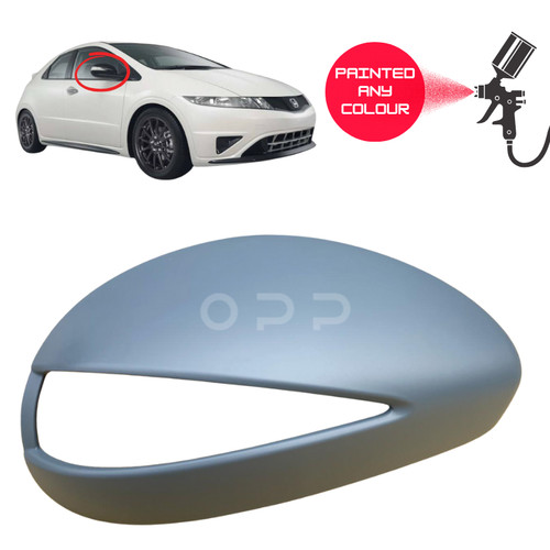 Door wing mirror cover painted - door,