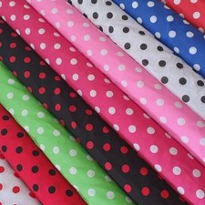 Polka Dot Polycotton Printed