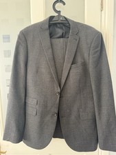 Men’s Next Grey Check Suit