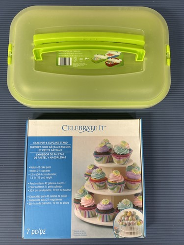 Cupcake and cake - pop, display