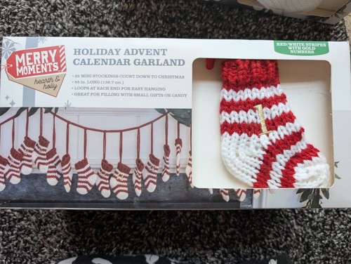 Advent calendar red white - -, &