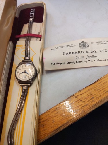 Garrad and ladies watch - and,