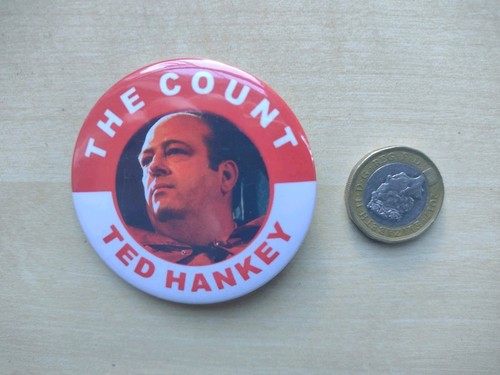 Ted hankey darts badge - hankey,