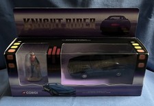 CORGI CC05601 KNIGHT RIDER 1:36 PONTIAC TRANSAM ‘KITT’ WITH HAND PAINTED FIGURE