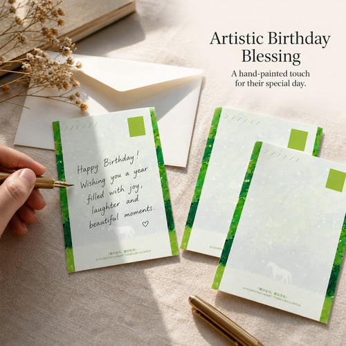 Decorative postcard set for - decorative, set,