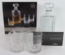 Whisky Decanter Gift Set 5pc